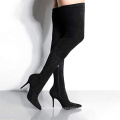 Thigh High Heels Ladies Boots Breathable Stilettos Sexys Thigh Boots Women Heels Stiletto Red Boots for Women and Ladies